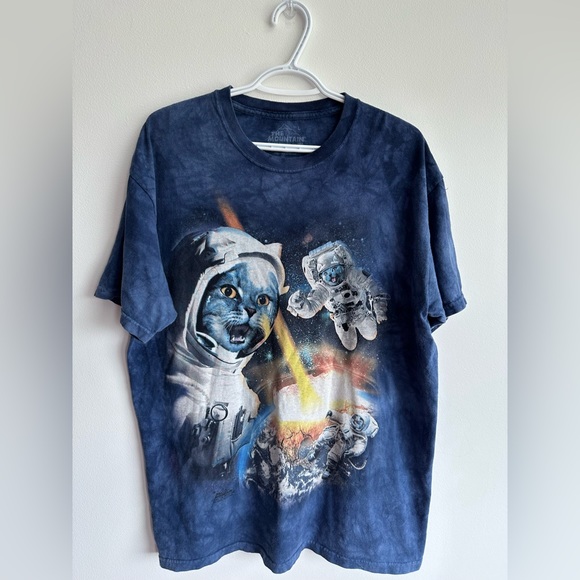 The Mountain Other - Space Cat t shirt by Mountain- size large